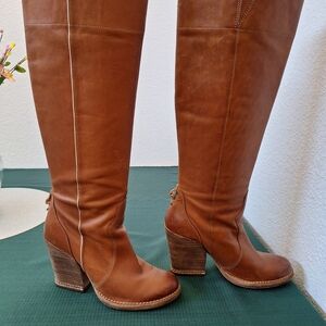 Timberland Brown Over the Knee Boots